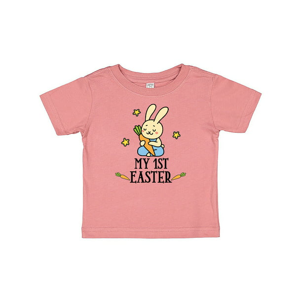 inktastic Bunny Rabbit 1st Easter Toddler T-Shirt 